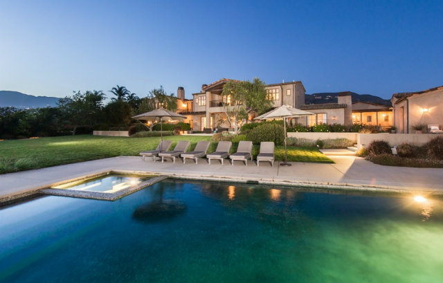 Los Angeles Real Estate Lady Gaga Malibu swimming Pool