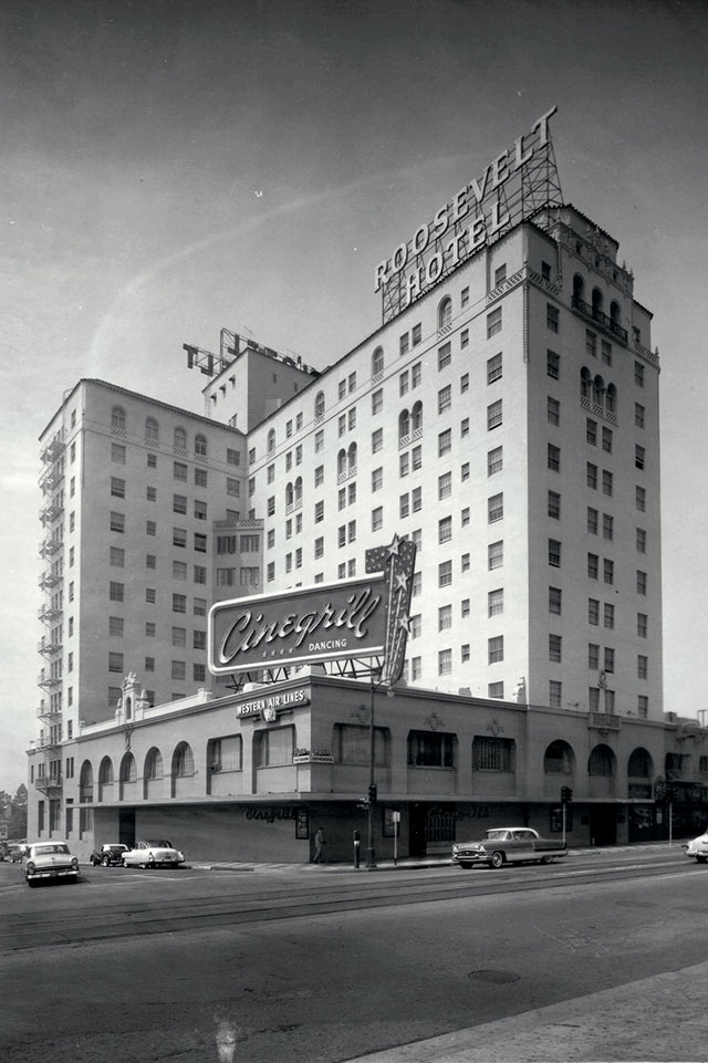 Haunted Mansions and Hot- Spots in Los Angeles Roosevelt hotel