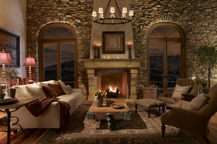 Elegant Living Room Decor Ideas for Thanksgiving